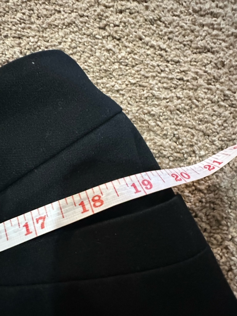 Chicos Brigitte slim fit wide leg pan black size 3 - Picture 7 of 12